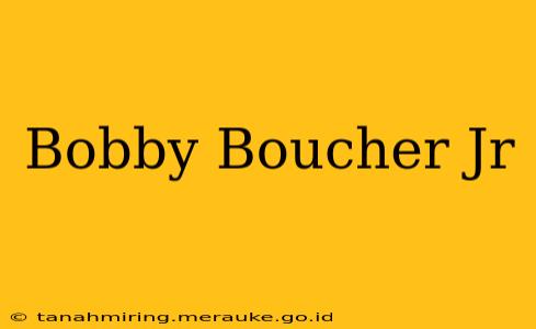 Bobby Boucher Jr