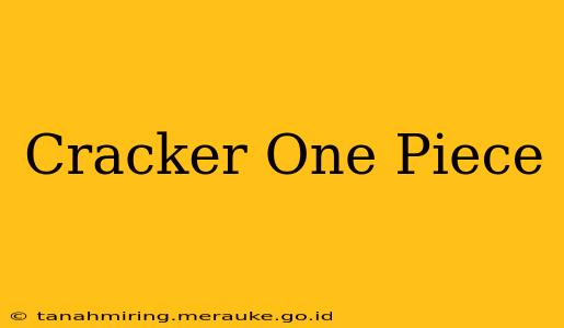 Cracker One Piece