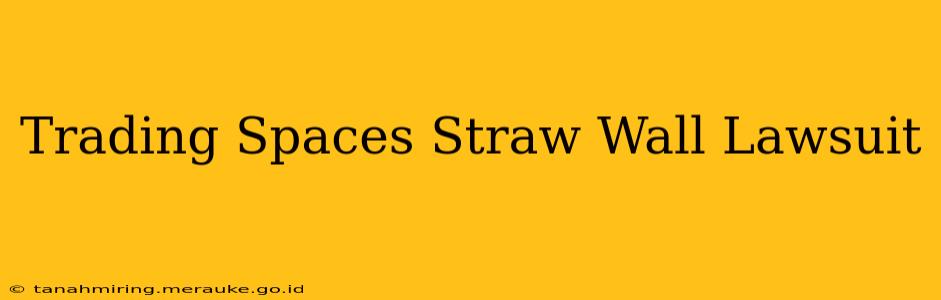 Trading Spaces Straw Wall Lawsuit