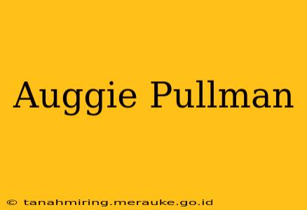 Auggie Pullman