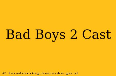 Bad Boys 2 Cast