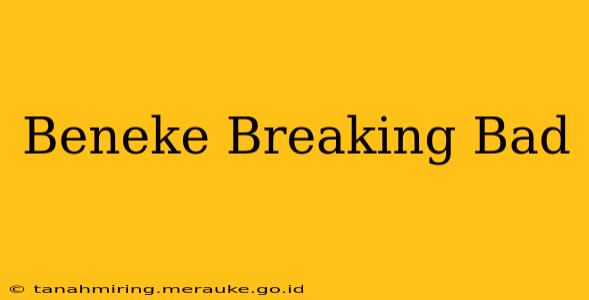 Beneke Breaking Bad