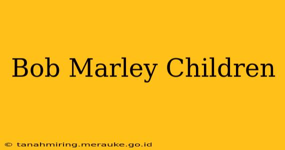 Bob Marley Children