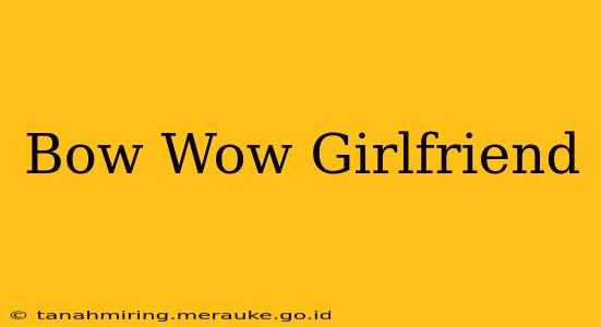 Bow Wow Girlfriend