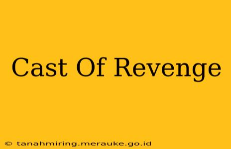 Cast Of Revenge