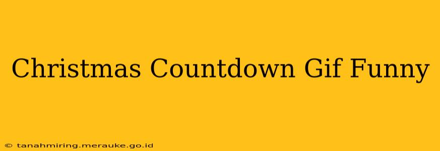 Christmas Countdown Gif Funny