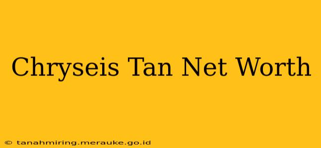 Chryseis Tan Net Worth