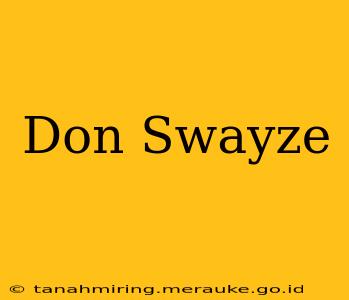 Don Swayze