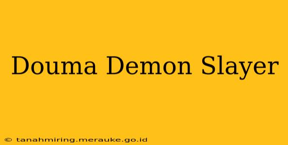 Douma Demon Slayer