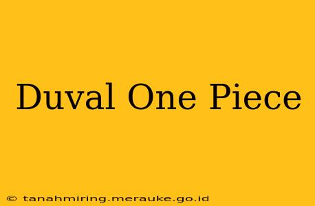 Duval One Piece