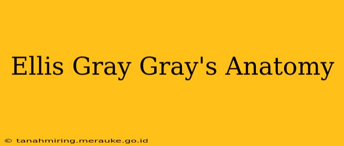 Ellis Gray Gray's Anatomy