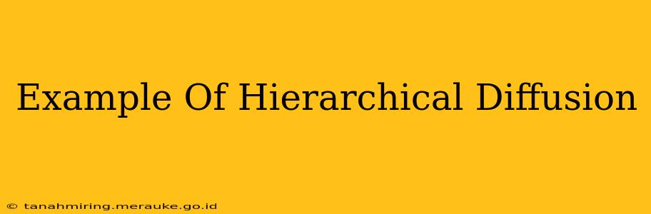 Example Of Hierarchical Diffusion