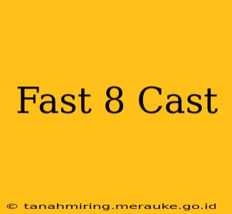 Fast 8 Cast