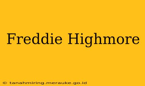 Freddie Highmore