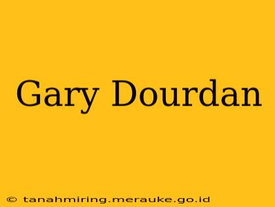 Gary Dourdan