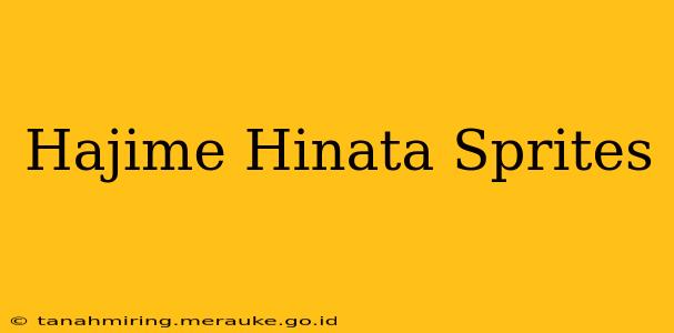 Hajime Hinata Sprites