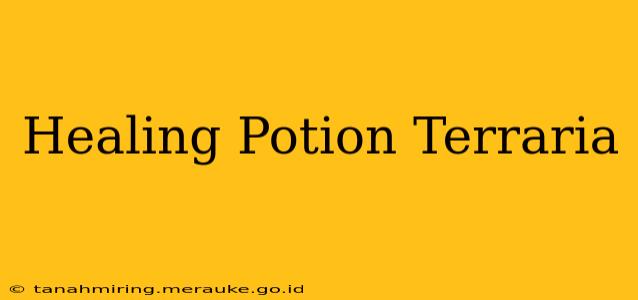 Healing Potion Terraria