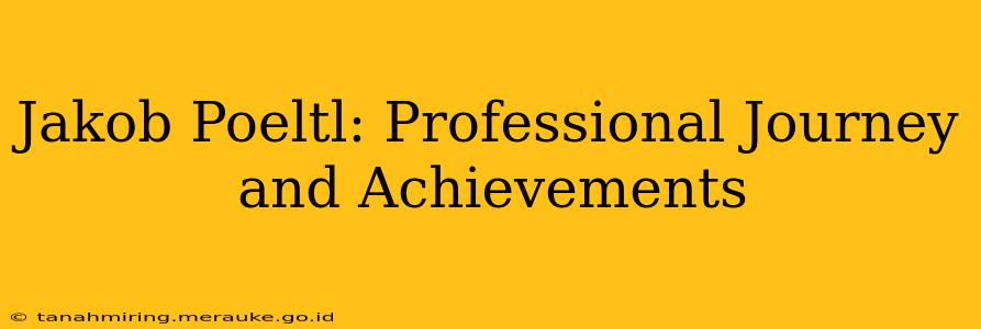 Jakob Poeltl: Professional Journey and Achievements