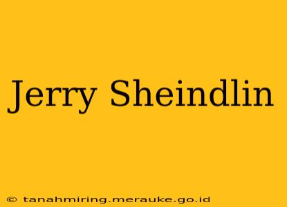 Jerry Sheindlin