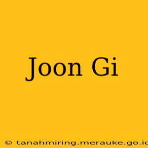 Joon Gi