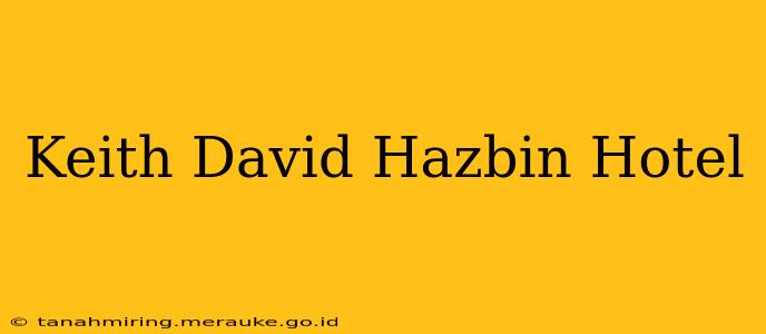 Keith David Hazbin Hotel