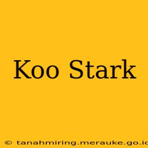 Koo Stark