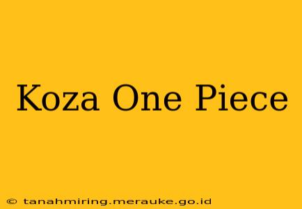 Koza One Piece