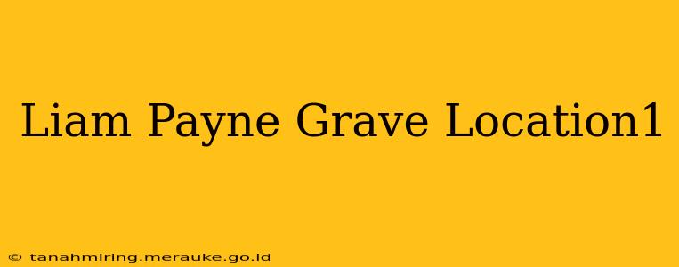 Liam Payne Grave Location1