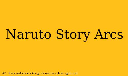 Naruto Story Arcs