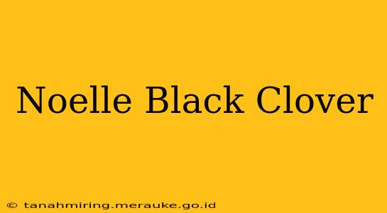Noelle Black Clover