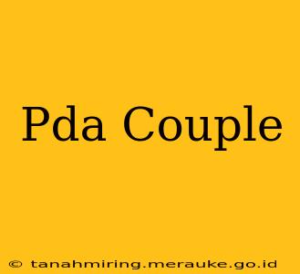 Pda Couple