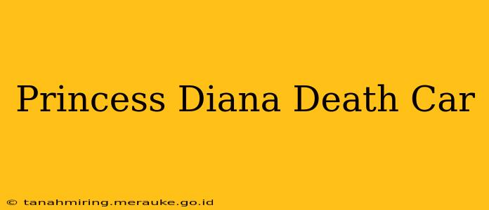 Princess Diana Death Car