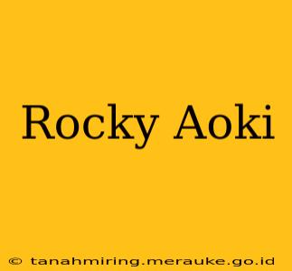 Rocky Aoki