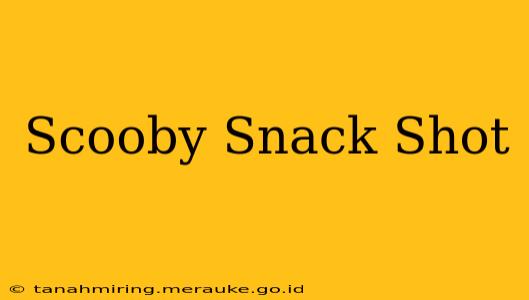 Scooby Snack Shot