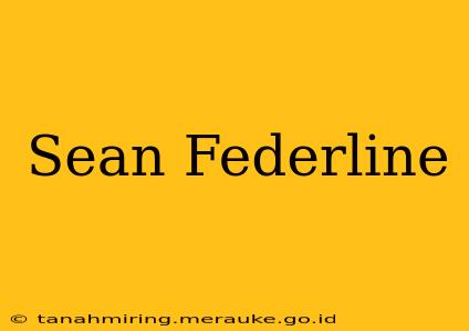 Sean Federline