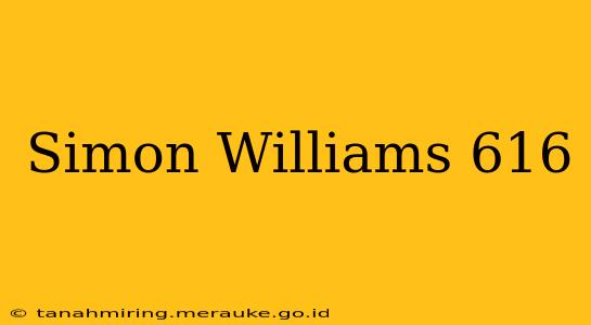 Simon Williams 616