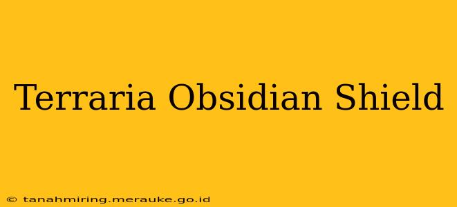 Terraria Obsidian Shield