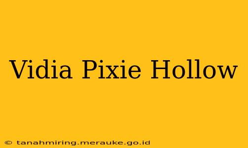 Vidia Pixie Hollow