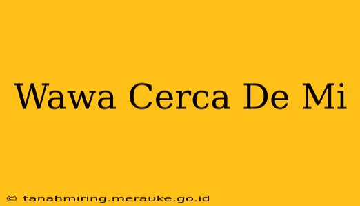 Wawa Cerca De Mi