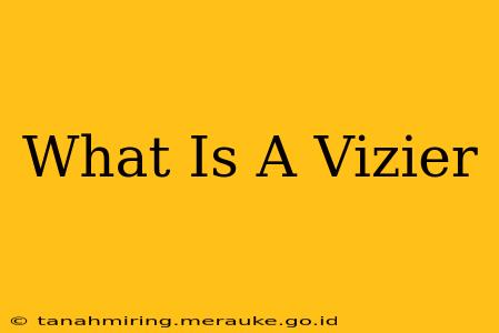 What Is A Vizier