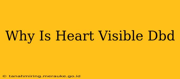 Why Is Heart Visible Dbd