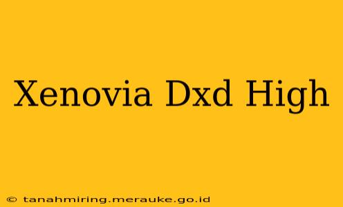 Xenovia Dxd High